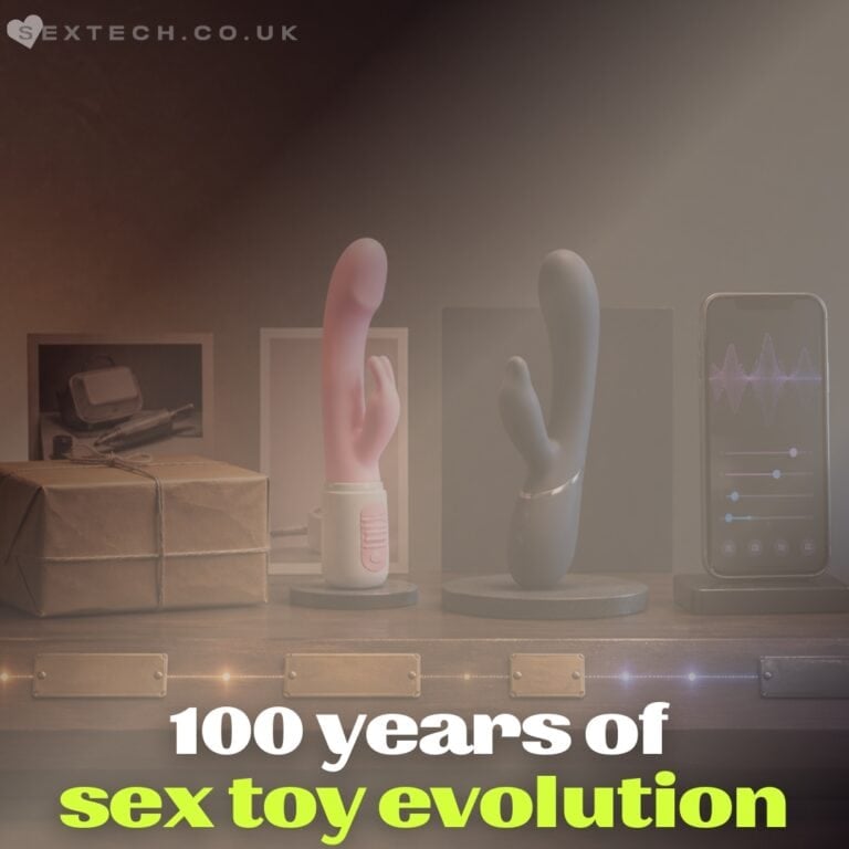 How sex toy technology evolved from mechanical massagers to smart vibrators SEO-friendly ALT tag: Modern sex toys showcasing the evolution from traditional mechanical massagers to advanced smart vibrators with app control and customizable features.