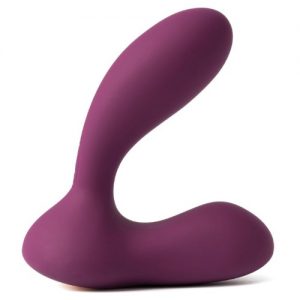 A rechargeable massager designed for both P and G spot stimulation, showcased on a white background.