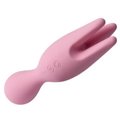 Svakom Nymph silicone multi-function clitoral vibrator, designed for enhanced pleasure and versatile stimulation, featuring adjustable settings and ergonomic shape for optimal comfort and satisfaction.