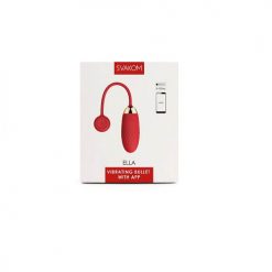 Svakom Ella App Controlled Silicone Vibrating Egg (Red) Svakom Ella App Controlled Vibrator box