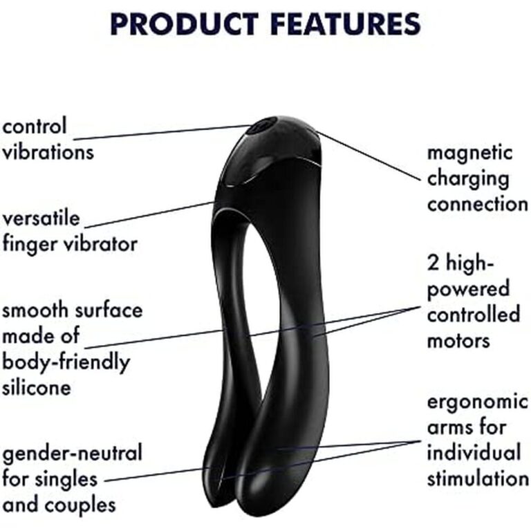 High-Quality Sextech Vibrator with Magnetic Charging and Body-Friendly Silicone.
