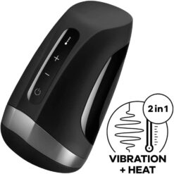Alternative view of Satisfyer Men Heat And Vibration Masturbator