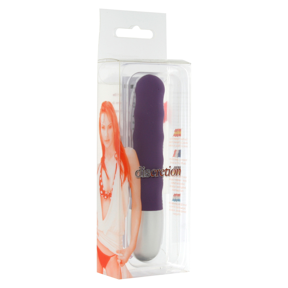 Discretion Ribbed Mini Vibrator Discretion Ribbed Mini Vibrator - Image 2