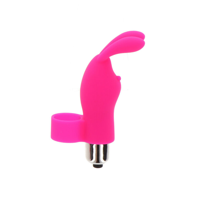ToyJoy Bunny Pleaser Finger Vibe Finger Vibrators Pink Silicone