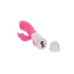 ToyJoy Funky Rabbit Vibrator Pink - in packaging
