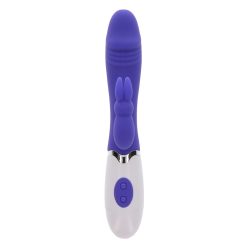 ToyJoy Funky Rabbit Vibrator Purple - side view
