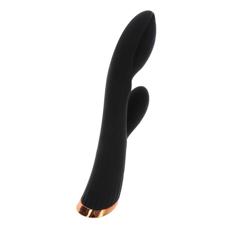 ToyJoy Ivy Cassia Xtra Intense Vibrator Clit Stims & Bunny Style Black Silicone detail