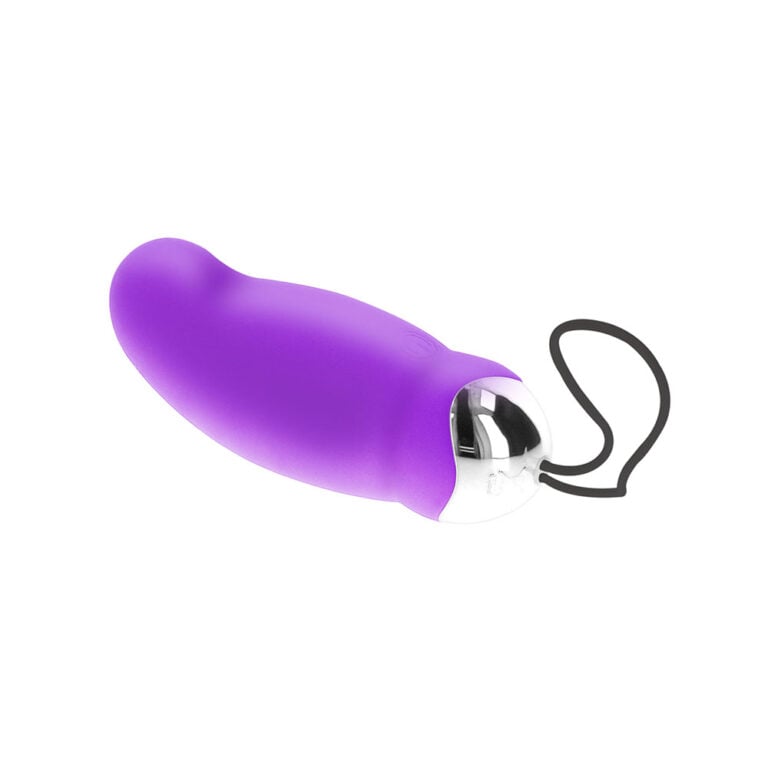 ToyJoy Happiness Make My Orgasm Eggsplode Vibrating Egg Vibrating Eggs & Bullets Purple Silicone detail