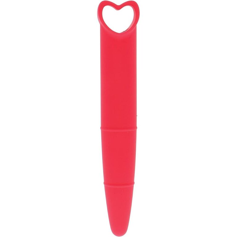Pink heart-shaped clitoral stimulator designed for enhanced intimacy and pleasure, featuring a sleek, discreet design and easy-to-use functionality for adult users seeking innovative sextech products.