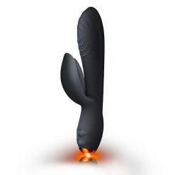 Rocks Off Everygirl Black Rechargeable Rabbit Vibrator Rocks Off Everygirl Black Rechargeable Rabbit Vibrator - compact size with easy controls.