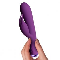 Rocks Off Flutter Rabbit Purple - side view