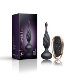 Rocks Off Petite Sensations Discover Butt Plug Black 10PSDCVBKx4