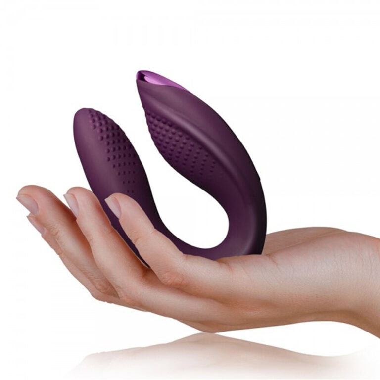 Rocks Off Rock Chick Diva Clit and GSpot Vibe G-Spot Vibrators Purple Silicone detail