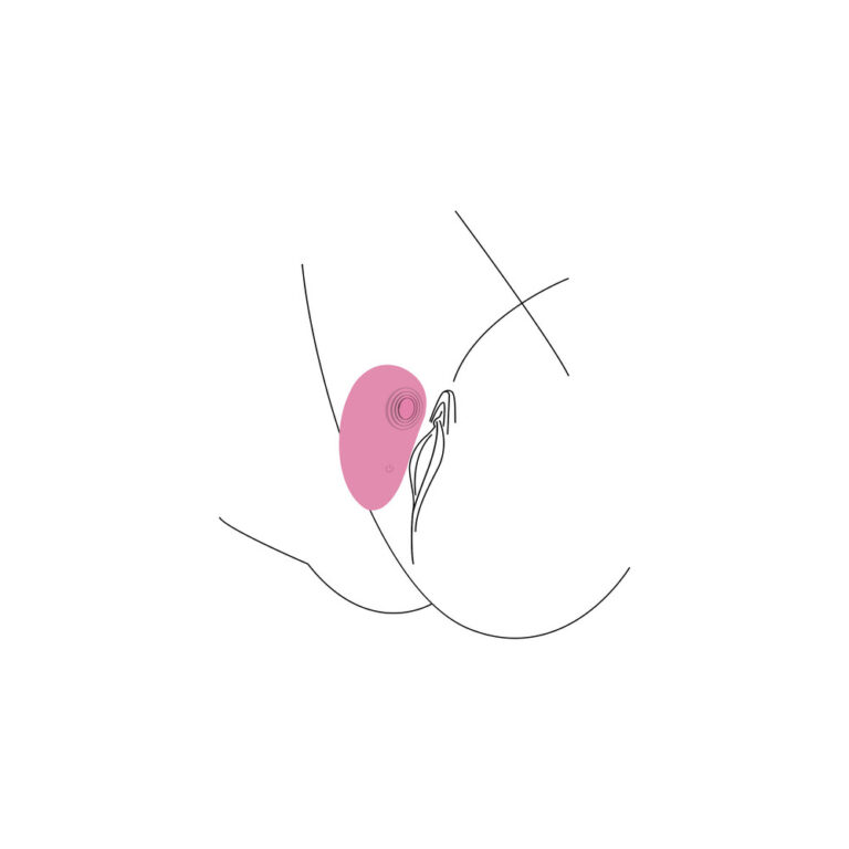 Xocoon Zen Air Stimulator Clitoral Pink Silicone detail