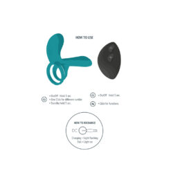Alternative view of Xocoon Couples Vibrator Ring