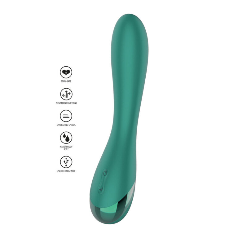 High-quality sex toy featuring body-safe materials, 7 vibration patterns, and USB rechargeable battery for discreet use and easy charging.