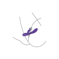 Alternative view of Xocoon Unchained Love Clitoris GSpot Vibrator