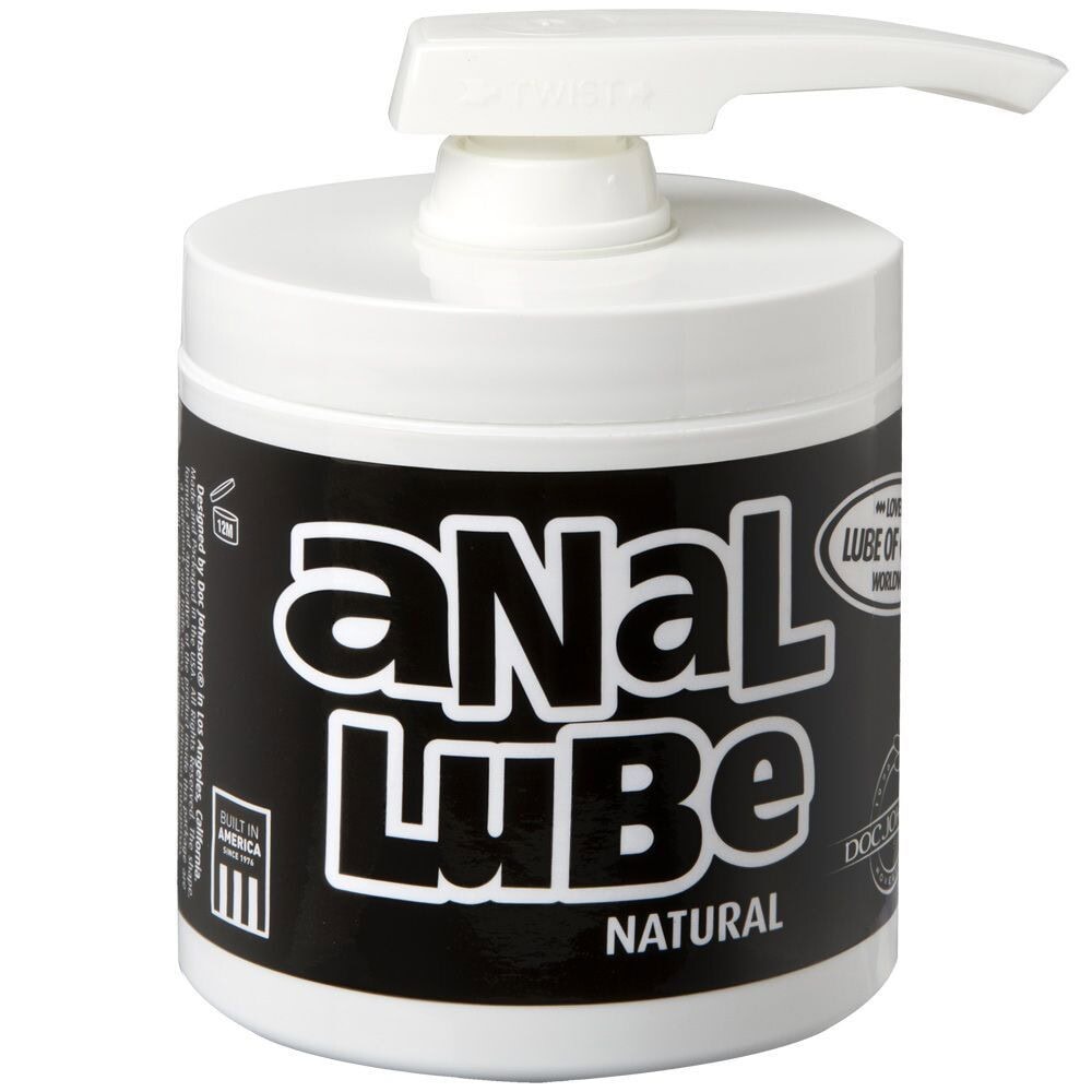 Anal Lube Natural - High-quality, discreet anal lubricant designed for comfort and safety during anal intimacy, ideal for enhancing pleasure and reducing discomfort.
