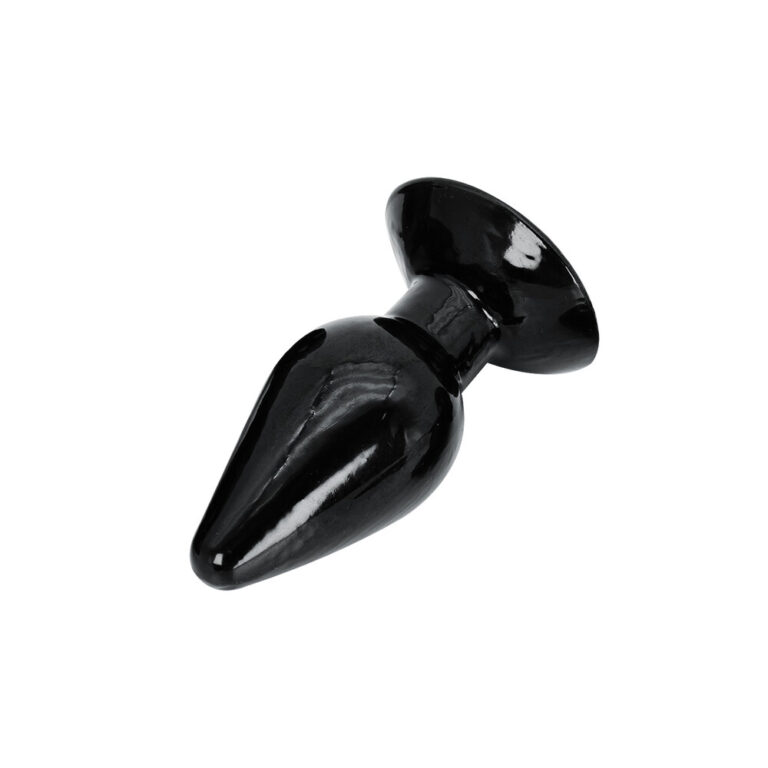 An SEO-friendly ALT tag for a black anal plug, designed for adult pleasure and intimacy enhancement, suitable for safe and discreet use.