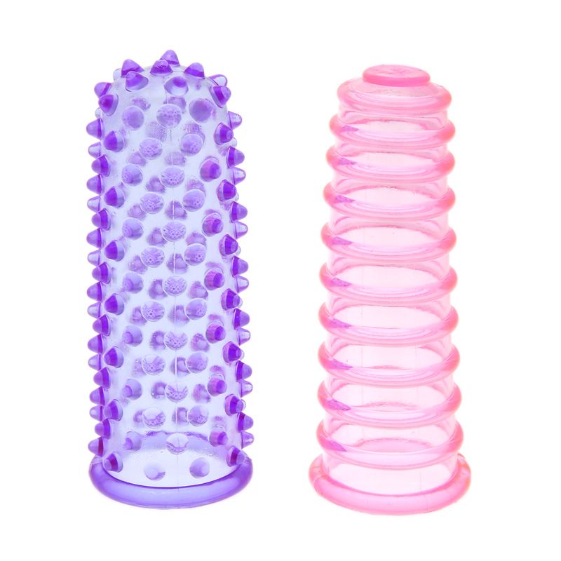 Enhance your intimacy with these flexible, ribbed, and spiked silicone sleeves designed for maximum sensation and comfort.