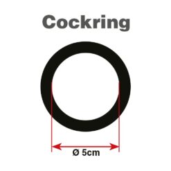 Mens Leather Adjustable Harness With Cock Ring - Image 3