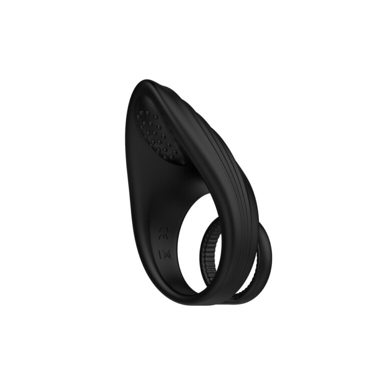 Modern black wireless vibrator designed for intimate pleasure, featuring ergonomic shape and discreet operation, ideal for enhancing personal intimacy and sexual wellness.