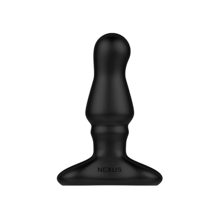 Nexus Bolster Rechargeable Inflatable Tip Prostate Plug Anal Probes Black Silicone detail