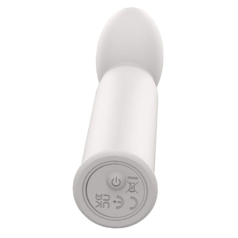 Nude Aulora Mini GSpot Vibrator G-Spot Vibrators Grey Silicone detail