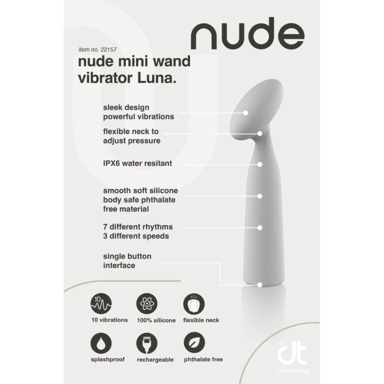 High-quality sex toy with powerful vibrations and flexible neck for customised pleasure. Waterproof, rechargeable, and phthalate-free, offering 7 rhythms and 3 speeds for ultimate satisfaction.