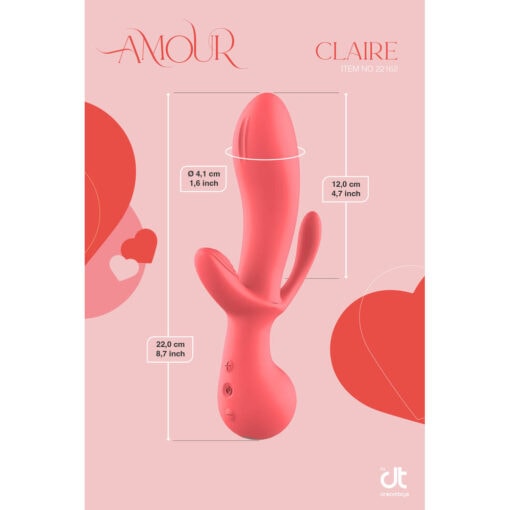 An image of a pink vibrator with a heart on it.
