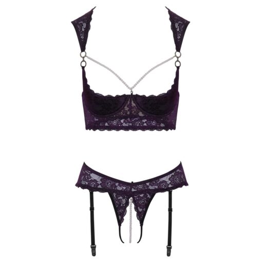 An image of a purple linger set.