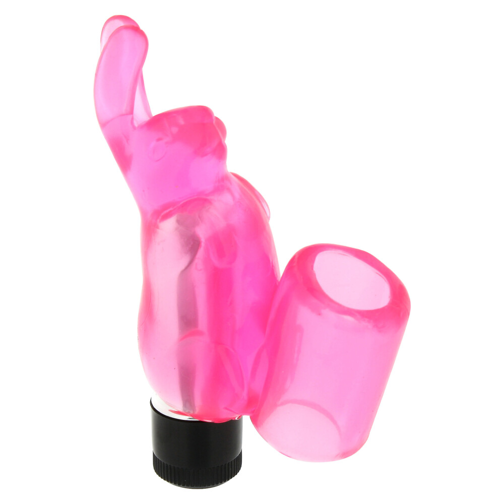 Silicone Rabbit Finger Sleeve Vibe Silicone Rabbit Finger Sleeve Vibe