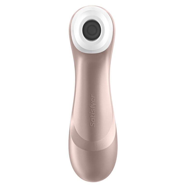 Satisfyer Pro 2 Next Generation Clitoral Massager Gold Silicone detail