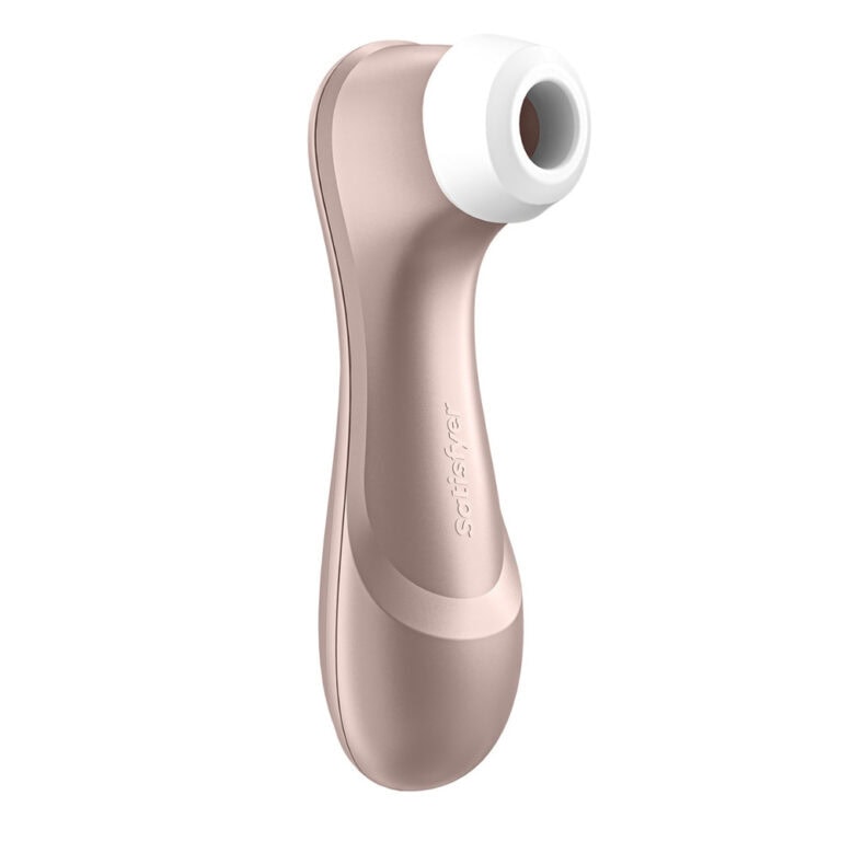 Satisfyer Pro 2 Next Generation Clitoral Massager Gold Silicone detail