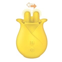 Alternative view of ClitTastic Tulip Finger Massager Rechargeable