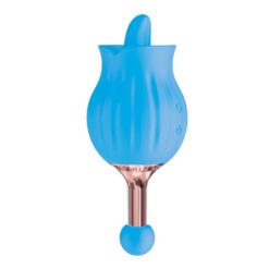 Alternative view of ClitTastic Rose Bud Dual Massager Rechargeable