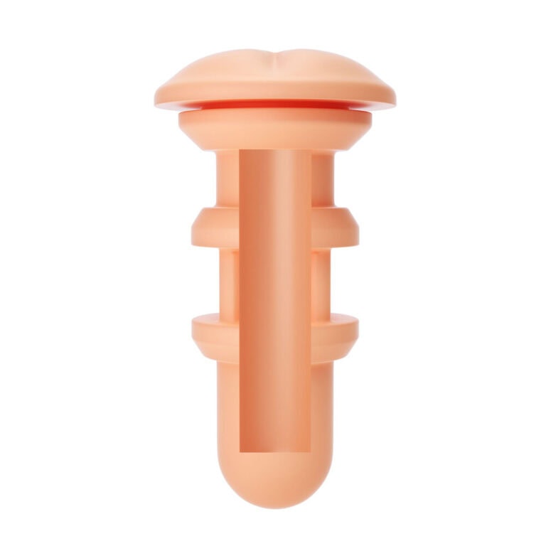 High-quality silicone masturbator sleeve designed for enhanced pleasure, discreet and easy to clean, ideal for adult intimacy and sexual wellness.