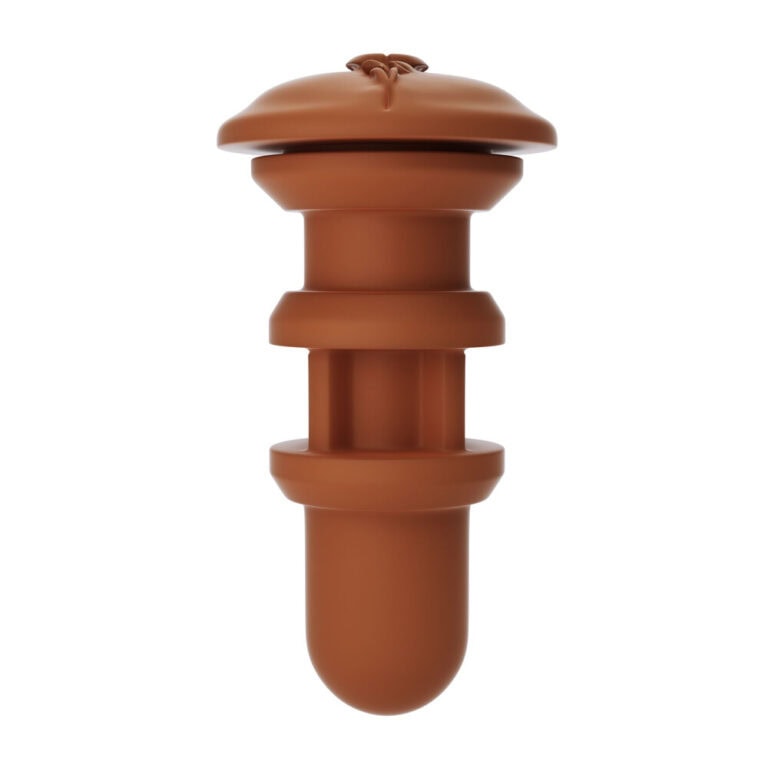 Silicone masturbation device from Sextech UK, designed for enhanced pleasure and comfort, featuring a discreet, ergonomic shape for easy use and cleaning, ideal for adult intimacy.