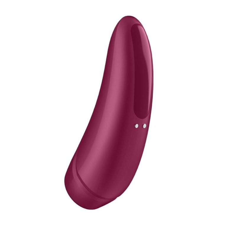 Satisfyer App Enabled Curvy 1 Plus Rose Red Clitoral Silicone detail