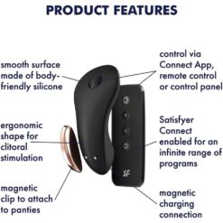 High-quality sex toy featuring body-friendly silicone surface and ergonomic design for enhanced pleasure.