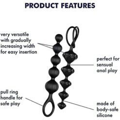 Alternative view of Satisfyer Set Of 2 Anal Beads