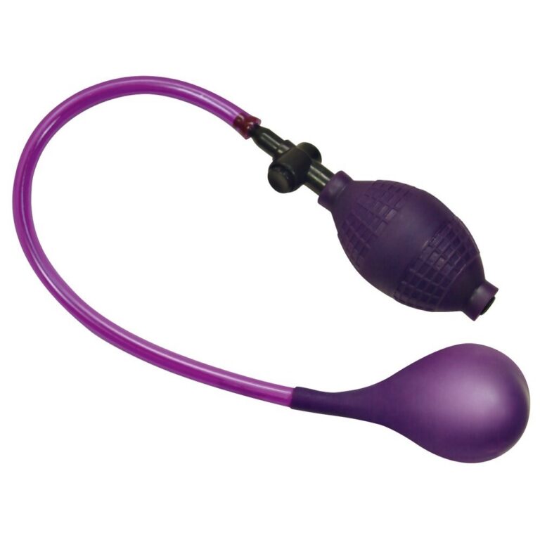 Anal plug with enema bulb for safe anal cleansing and enhanced pleasure, made from body-safe silicone, ideal for adult intimacy, anal play, and hygiene routines.