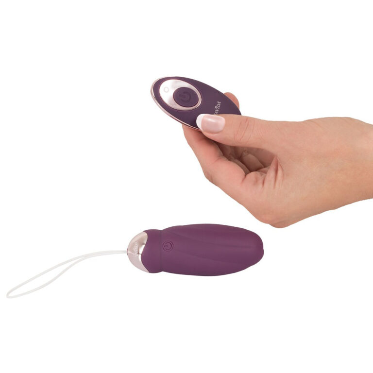 An ergonomic remote control vibrator designed for enhanced pleasure, featuring wireless operation for versatile use in intimate settings.