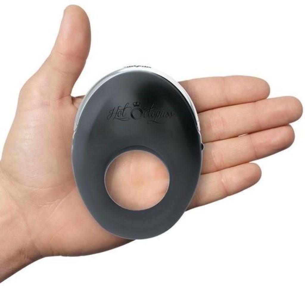 Hot Octopuss Atom Rechargeable Vibrating Cock Ring - Front view