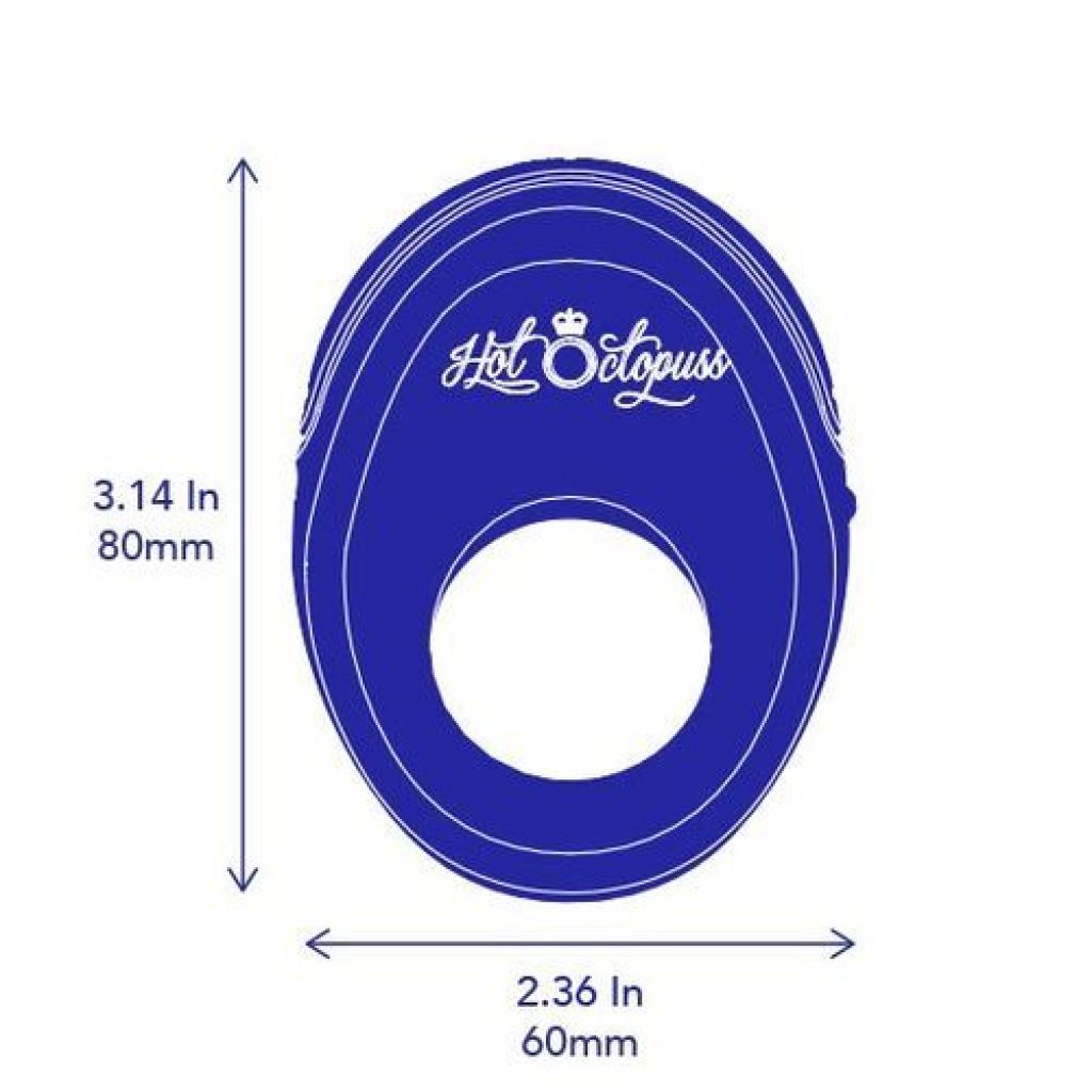 Hot Octopuss Atom Rechargeable Vibrating Cock Ring - In use
