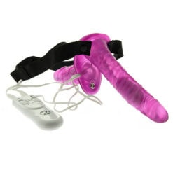 Duo Vibrating Strap On Vibrating Dongs 566772x2