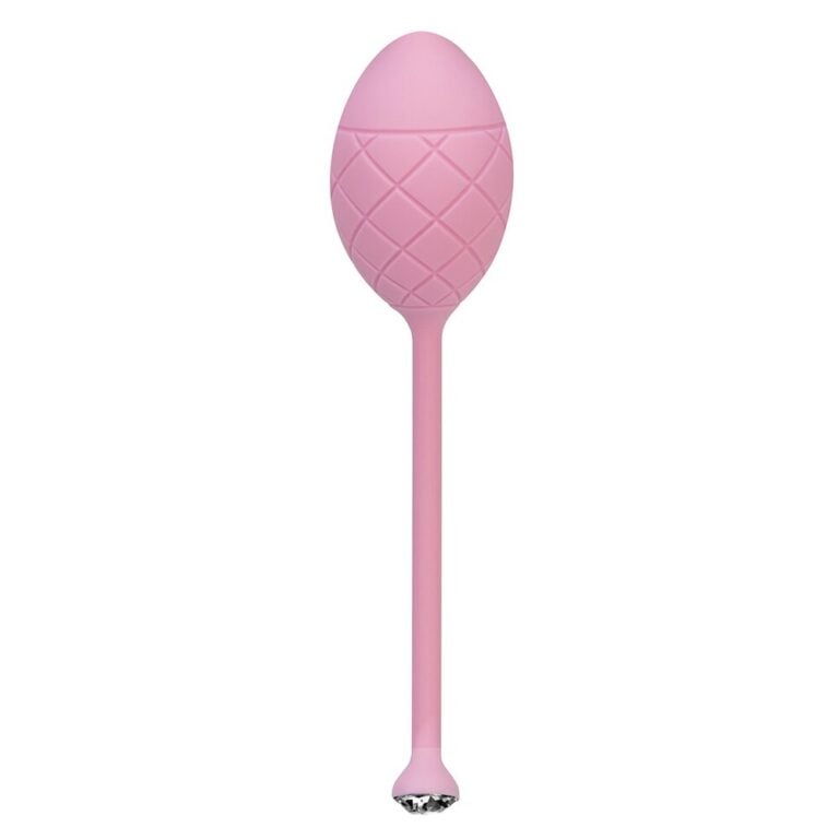 Pink silicone vibrator with textured surface, designed for enhanced pleasure, discreet use, and easy cleaning. Perfect for intimate moments and exploring personal satisfaction.