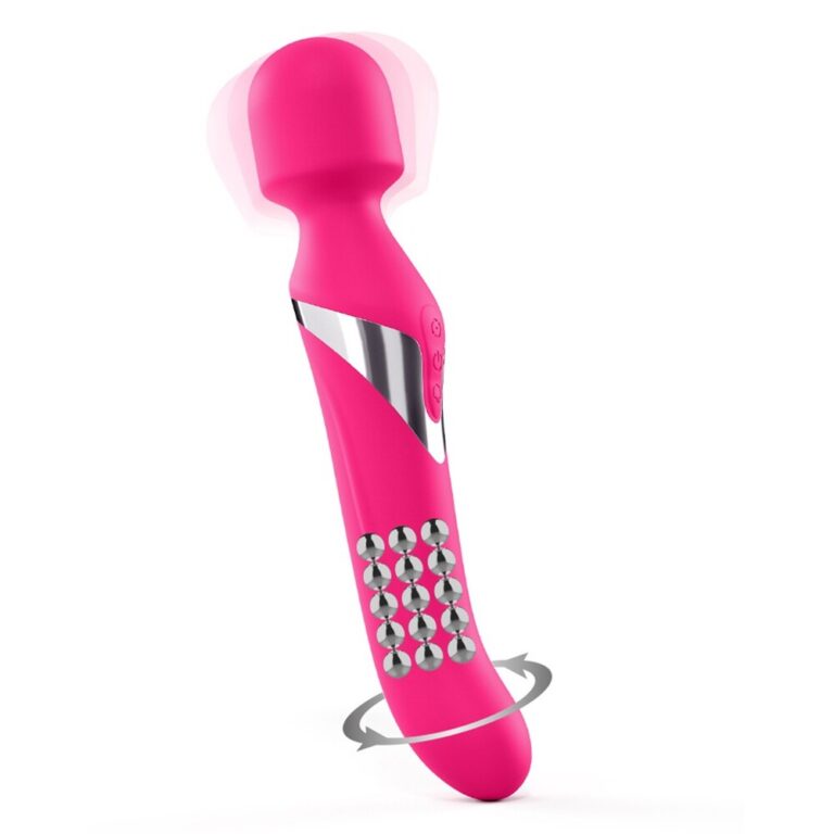 Dorcel Dual Orgasms Wand Magic Wands Pink Silicone detail