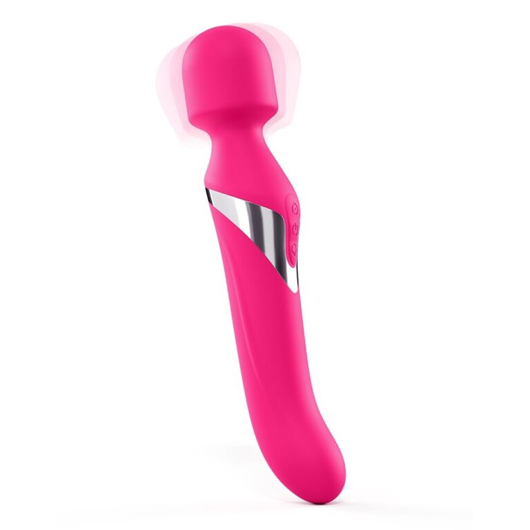 Dorcel Dual Orgasms Wand Magic Wands Pink Silicone detail