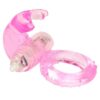 Pink Jelly Vibrating Rabbit Cock Ring 65001x1
